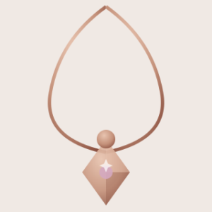 Lumière Rose Gold Locket